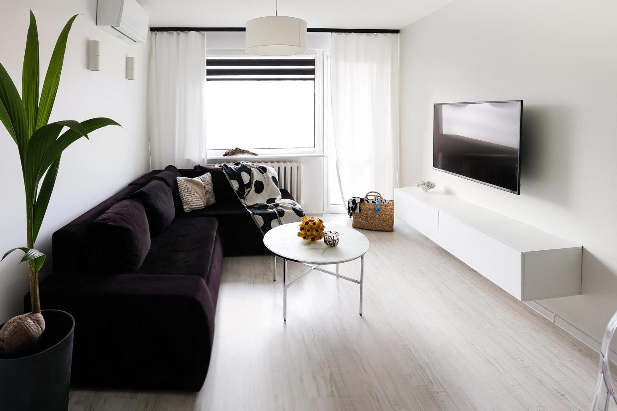 Apartament Czarno Na Bialym Wladyslawowo Luaran gambar